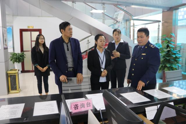 热烈欢迎王寺市场服务与监督管理所领导莅临陕西祥云物流参观