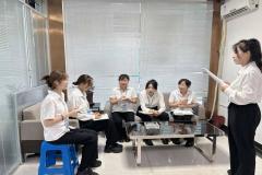 以培训促服务 以服务赢未来——祥云物流中小企业服务中心开展新员工培训活动