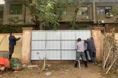 修缮围墙除隐患 齐心共筑“连心墙”——陕西祥云物流三期场地围墙重建工程全面竣工