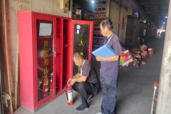消防于未“燃”|祥云物流秩序保障部开展高温用电、消防设施安全大排查