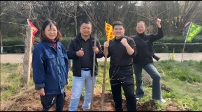 陕西祥云物流有限公司开展植树节活动